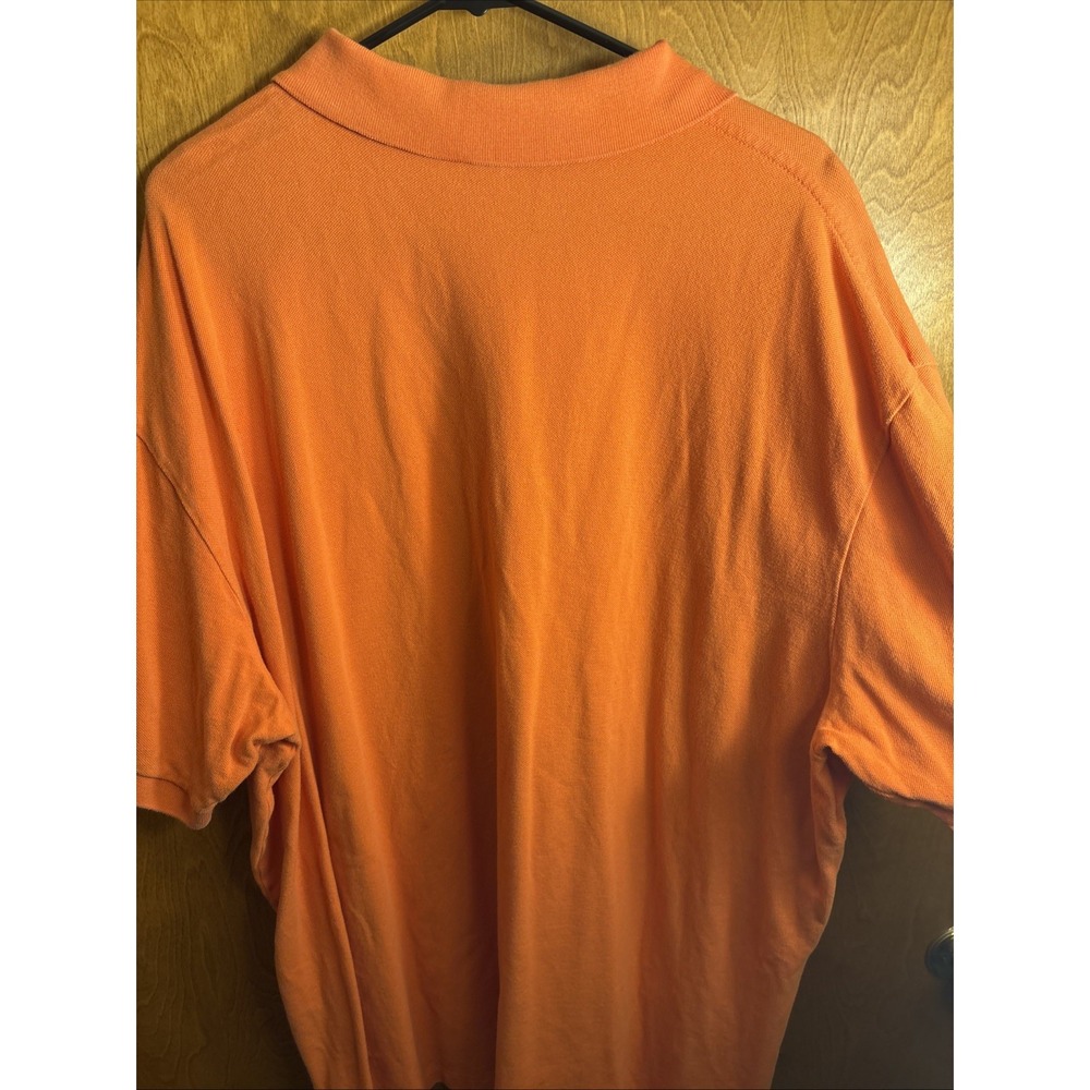 Polo Ralph Lauren Polo‎ Shirt Mens 3XB Big Orange Preppy Casual Pony Blem - Picture 8 of 10